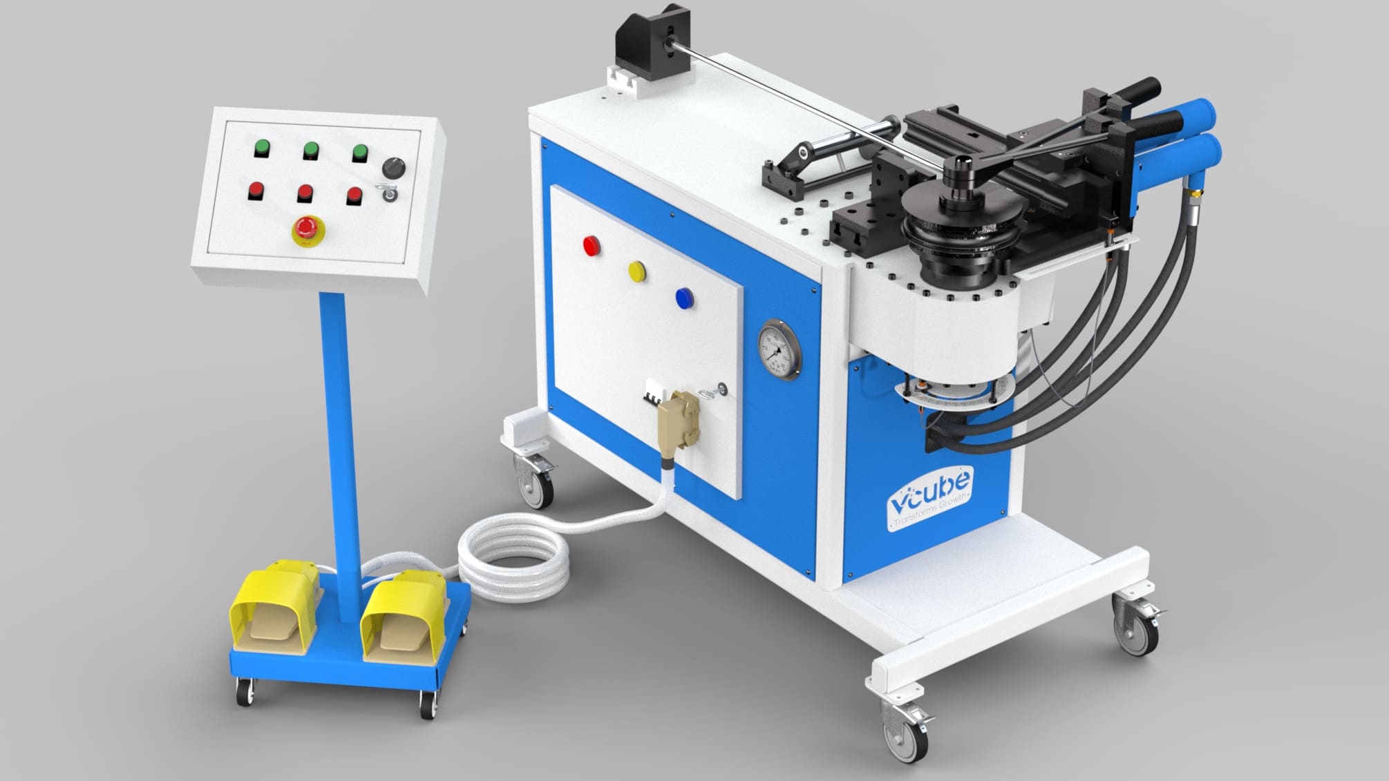 HBS32 Pipe Bending Machine with accessories by Vikas Innovations and VCube