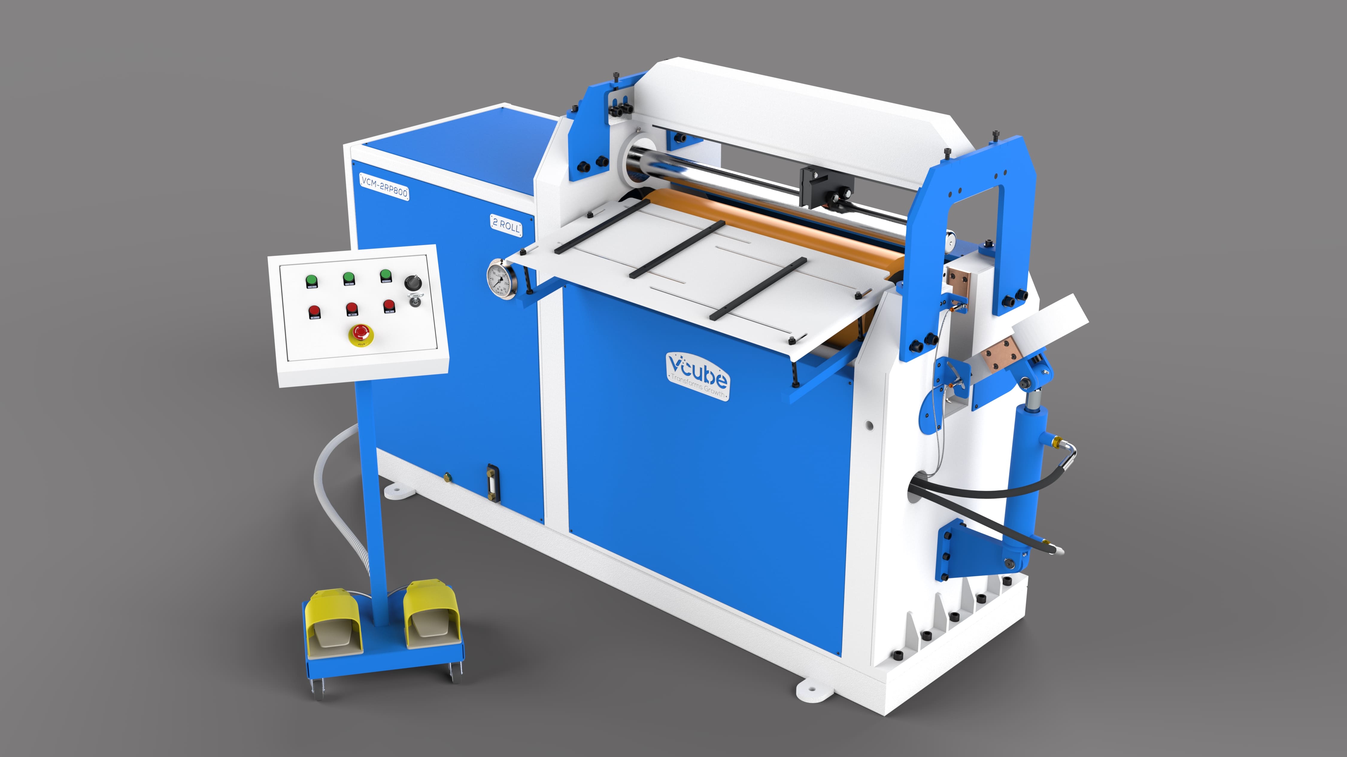 R011 Sheet Roll Machine by Vikas Innovations and VCube